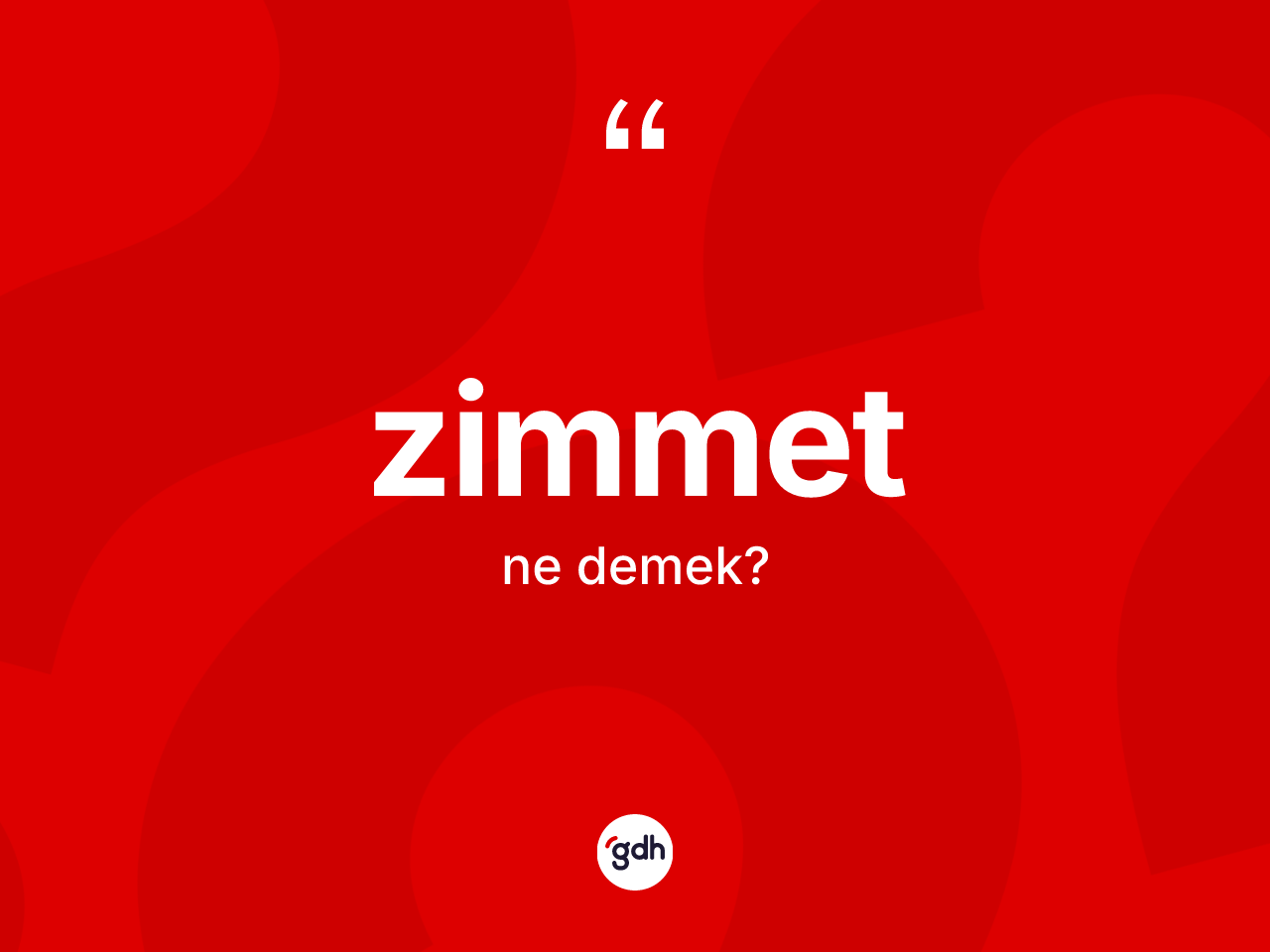 Zimmet kelimesinin tanımı nedir? Zimmetin TDK'ya göre anlamı nedir?