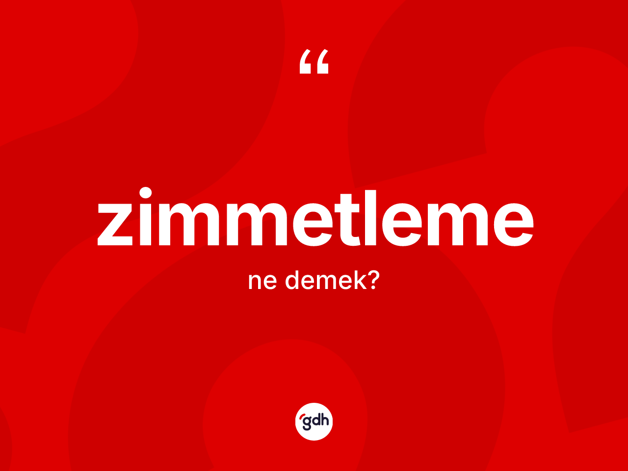 Zimmetleme nedir? Zimmetlemenin TDK'ya göre anlamı nedir?
