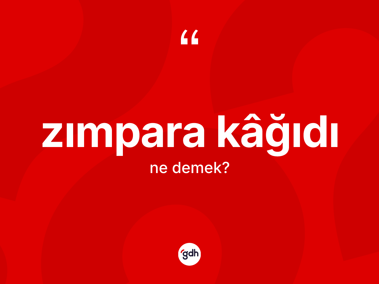 Zımpara kâğıdı ne demek? Zımpara kâğıdının TDK'ya göre anlamı nedir?