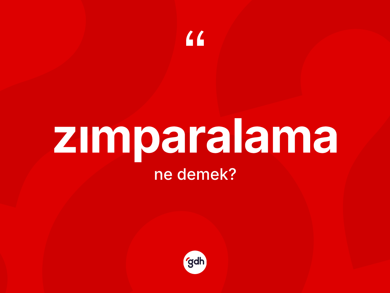 Zımparalama kelimesinin tanımı nedir? Zımparalamanın TDK'ya göre anlamı nedir?