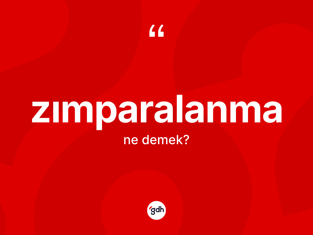 Zımparalanma kelimesi ne demek? Zımparalanma kelimesinin TDK'ya göre açıklaması nedir?