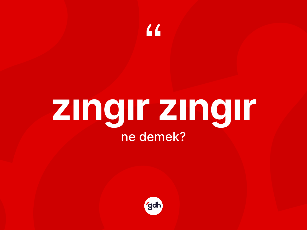 Zıngır zıngır kelimesinin sözlükteki tanımı nedir? Zıngır zıngırın kısaca tanımı nedir?